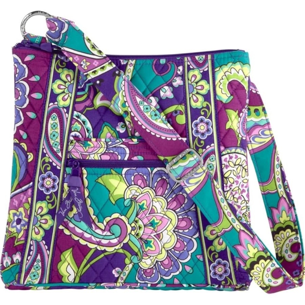 Vera Bradley Quilted Hipster Crossbody Paisley Purse/Bag